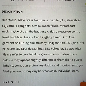 RUNAWAY THE LABEL Marlini Maxi Dress thumbnail 8