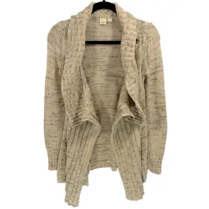 Anthropologie Yellow Bird‎ Chunky Cardigan Sweater Size XS thumbnail 5
