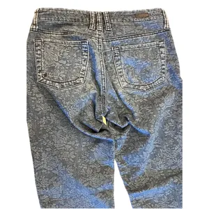 Kut from the Kloth Womens Diana Skinny Jeans Size 2 Blue‎ Floral Stretch Denim thumbnail 6
