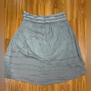 Downeast Basics Sage Green Sheer Tiered Skirt Size XL. Fairycore thumbnail 2