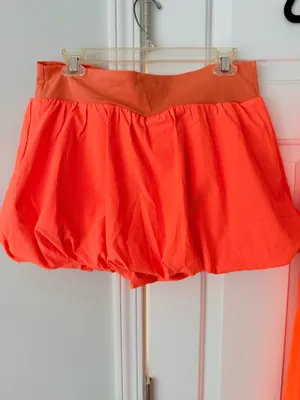Free People Double Bubble Set in Hot Watermelon/ Neon Orange, Size L thumbnail 3