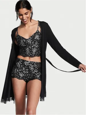 Victoria's Secret Modal Lace Back Cami Set Size XL NWT thumbnail 6