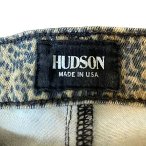 HUDSON Cheetah Print Nico Super Skinny Mid-rise Jeans thumbnail 6