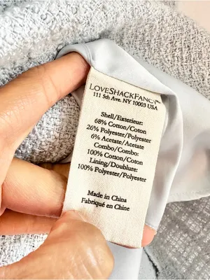 LoveShackFancy Novara Tweed Mini Dress thumbnail 9