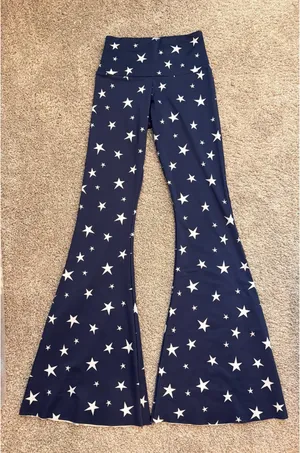 Free People Bell Bottom Star Leggings thumbnail 1