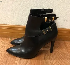 Guess leather women's high heel ankle boots thumbnail 1