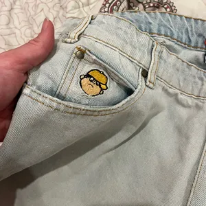 Butter Extra Baggy Light Blue Denim Jeans thumbnail 3