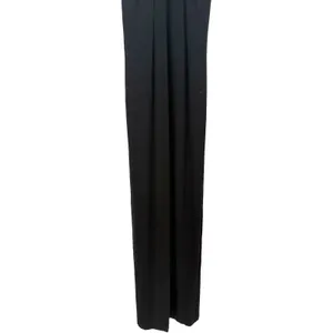 Anatomie Maxi Dress Mesh Panel Sleeveless M Black Italian Luxury Travel Slit thumbnail 5
