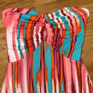 Tart Bodycon Dress Strapless Striped Casual Party‎ Dress Size S thumbnail 2