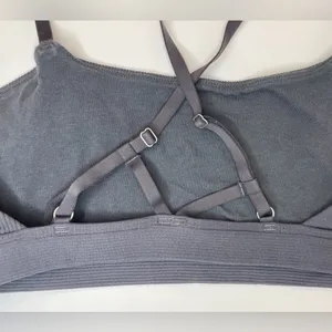 Abercrombie‎ & Fitch Women's Charcoal Bralette Size M thumbnail 6