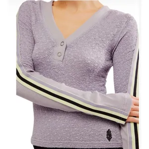 NWT Free People | FP Movement Trailblazer Recovery Layer‎ Purple L thumbnail 3