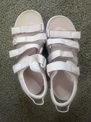 Nike platform air sandals pink  thumbnail 1