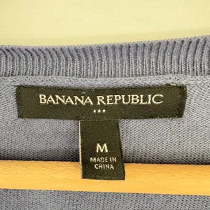 Banana Republic‎ Womens Dusty Blue V-Neck Button Front Cardigan Sweater Size M thumbnail 7