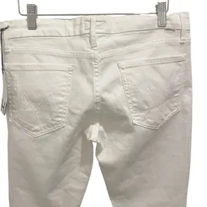 MOTHER The Looker Broken Mirror White Skinny‎ Jeans Women's Size 30 thumbnail 6