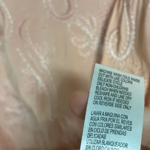 Democracy Peach Embroidered Top Size Medium‎ thumbnail 7