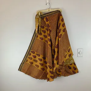 Reversible Maxi Wrap Skirt BINW109 thumbnail 2