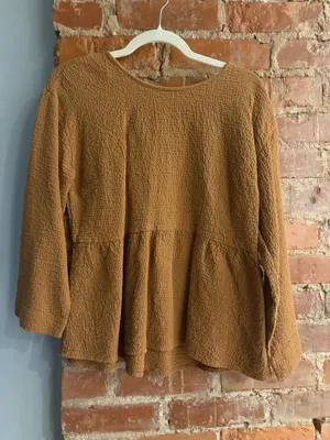 Madewell Peplum Top thumbnail 1