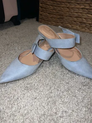 Blue Kitten Heels Size 8 thumbnail 3