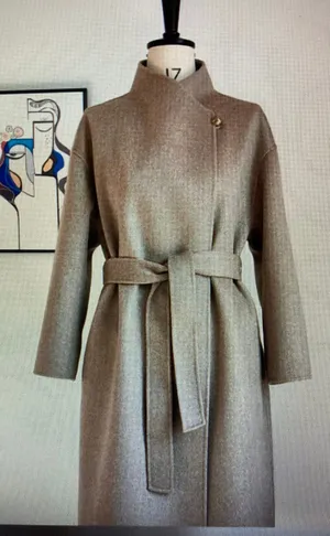 Women’s Wool Coat Gray Size M thumbnail 1