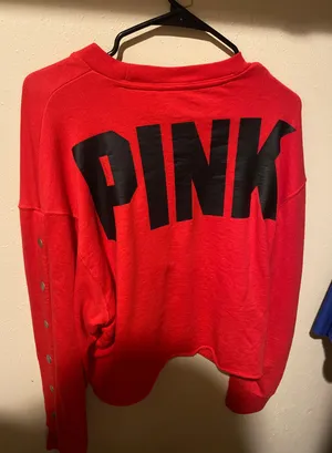 PINK - Victoria's Secret Cropped Crewneck thumbnail 2