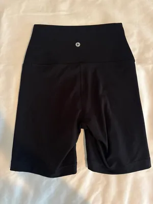 Black Biker Shorts Size XS thumbnail 2