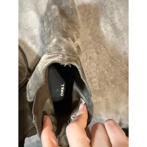 Sorel Gray 8.5 Bootie Joan Of Arctic III Wedge Women's Ankle Suede‎ Zip thumbnail 6