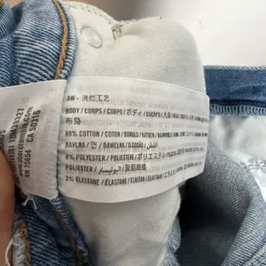 ABERCROMBIE- High Rise Mom Jean Distressed Denim Stretch Denim All Day Comfort thumbnail 7