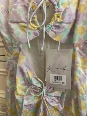 Sabo Skirt NWT Floral Mini Dress thumbnail 4