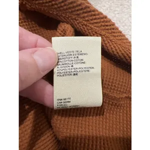 Anthropologie Maeve Eliza Henley Babydoll Tunic Top Brown Waffle Knit‎ Boho thumbnail 8
