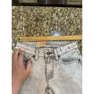 Ralph‎ Lauren Denim And Supply Gray Stone Wash Skinny Jeans Size 24 By 34 thumbnail 7