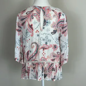 Abercrombie & Fitch Paisley Print Boho Blouse Size‎ Small thumbnail 5
