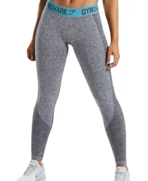 Gymshark Flex Leggings Turquoise🌵🦎 thumbnail 1