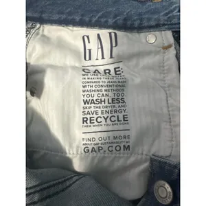 GAP Jeans Women's Sz 28 6R Distressed Loose High Rise Stretch Denim Mom thumbnail 11