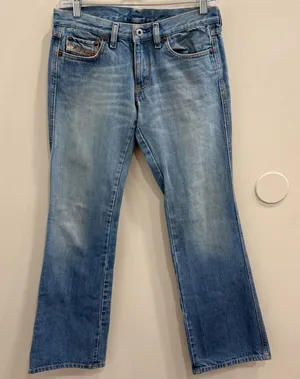 Diesel Zink Low Rise Bootcut Flare Jeans Light Wash‎ Faded Made in Italy Y2K 27 thumbnail 1