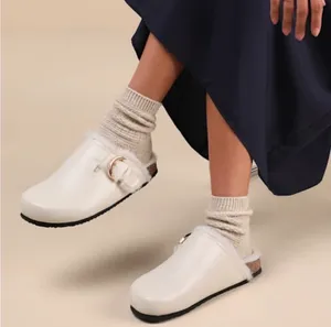 Lulus White Slip-On Clogs thumbnail 1