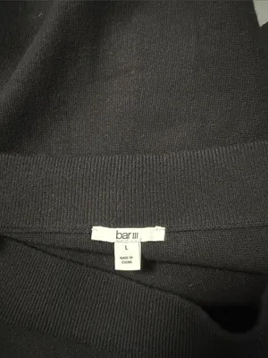 Bar III Black A-Line Mini Skirt thumbnail 3