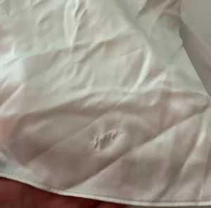 ZARA White  satin bow top thumbnail 3