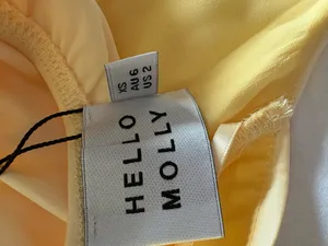 Hello Molly Dress Mini Yellow thumbnail 6