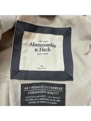 Abercrombie & Fitch Beige Puffer Jacket Womens XS thumbnail 12