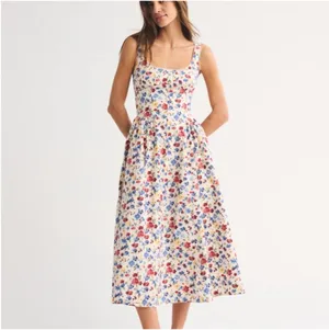 New Abercrombie & fitch Dylan bra free midi dress thumbnail 3
