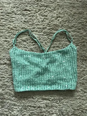 Peppermayo sequin top thumbnail 2
