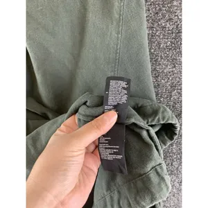 COS Men’s Hoodie Canvas Pullover Streetwear Olive Green Designer Sz Large thumbnail 8