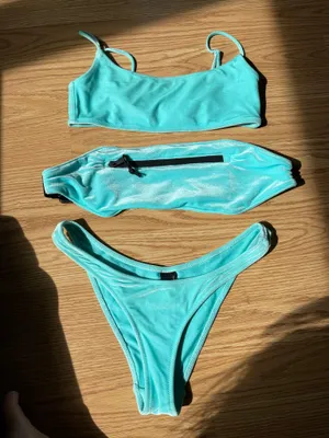 Triangl bikini Blue thumbnail 1