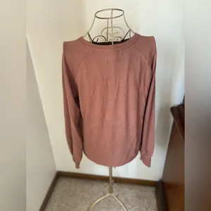 Abercrombie & Fitch Soft Cozy Brushed Fleece Long Sleeve Top S thumbnail 6