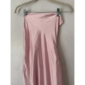 NWD Babyboo Misha Maxi Dress Blush Pink Satin Size Small thumbnail 5
