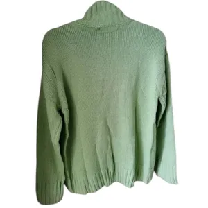 Revolve Sola Turtleneck Stitches & Stripes Green‎ Sweater Size Small thumbnail 7