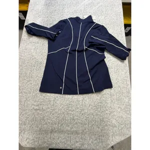 Callia Womens XL Navy Blue Cold Dash 1/4 Zip‎ Pullover Top NWT thumbnail 5