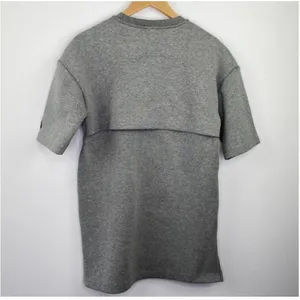 Nike Dress Women SMALL‎ Gray Lab Essential Tech Fleece Tunic Short Sleeve Thick thumbnail 8