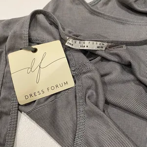Dress Forum Gray Ribbed Bodysuit Size M Scoop Neck Minimalist Basic thumbnail 4