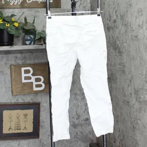 Curations Womens Patch Boyfriend Rolled Cuff Jeans 602648 White 4 thumbnail 2